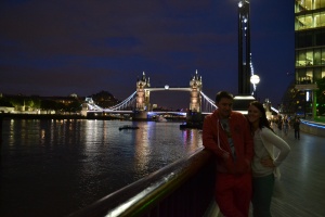 Graeme and Kim by Tower Bridge! 